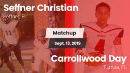 Matchup: Seffner Christian vs. Carrollwood Day  2019