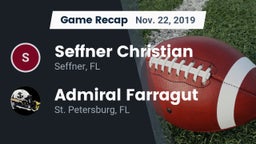 Recap: Seffner Christian  vs. Admiral Farragut  2019
