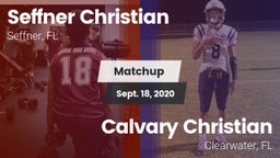 Matchup: Seffner Christian vs. Calvary Christian  2020