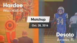 Matchup: Hardee vs. Desoto  2016