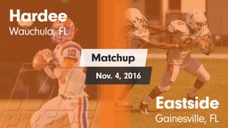 Matchup: Hardee vs. Eastside  2016