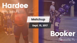 Matchup: Hardee vs. Booker  2017