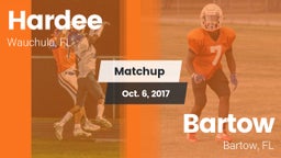 Matchup: Hardee vs. Bartow  2017