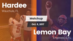 Matchup: Hardee vs. Lemon Bay  2017