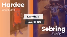Matchup: Hardee vs. Sebring  2018