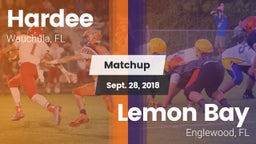 Matchup: Hardee vs. Lemon Bay  2018