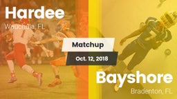Matchup: Hardee vs. Bayshore  2018