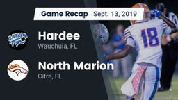 Recap: Hardee  vs. North Marion  2019