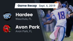Recap: Hardee  vs. Avon Park  2019