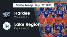 Recap: Hardee  vs. Lake Region  2019
