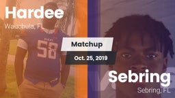 Matchup: Hardee vs. Sebring  2019