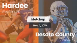Matchup: Hardee vs. Desoto County  2019