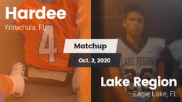 Matchup: Hardee vs. Lake Region  2020