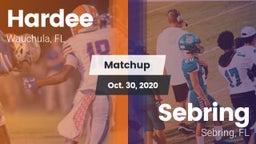 Matchup: Hardee vs. Sebring  2020