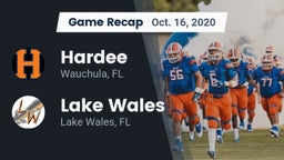 Recap: Hardee  vs. Lake Wales  2020