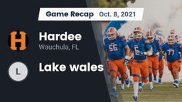 Recap: Hardee  vs. Lake wales 2021