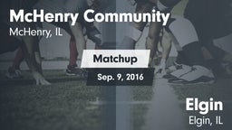 Matchup: McHenry vs. Elgin  2016