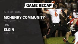 Recap: McHenry Community  vs. Elgin  2016