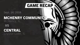 Recap: McHenry Community  vs. Central  2016