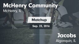 Matchup: McHenry vs. Jacobs  2016