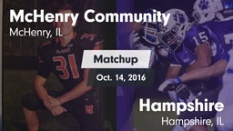 Matchup: McHenry vs. Hampshire  2016