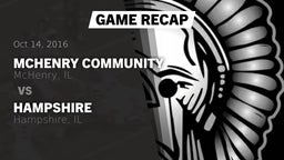 Recap: McHenry Community  vs. Hampshire  2016