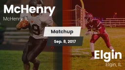 Matchup: McHenry  vs. Elgin  2017