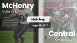 Matchup: McHenry  vs. Central  2017