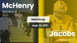 Matchup: McHenry  vs. Jacobs  2017