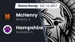 Recap: McHenry  vs. Hampshire  2017