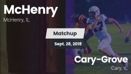 Matchup: McHenry  vs. Cary-Grove  2018