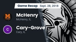 Recap: McHenry  vs. Cary-Grove  2018