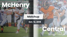 Matchup: McHenry  vs. Central  2018
