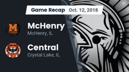Recap: McHenry  vs. Central  2018