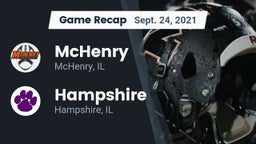 Recap: McHenry  vs. Hampshire  2021