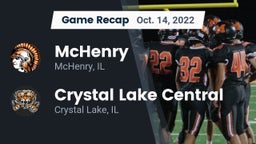 Recap: McHenry  vs. Crystal Lake Central  2022