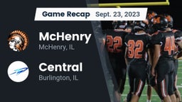 Recap: McHenry  vs. Central  2023