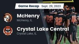 Recap: McHenry  vs. Crystal Lake Central  2023