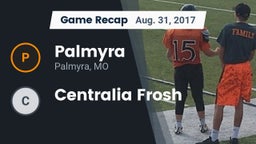 Recap: Palmyra  vs. Centralia Frosh 2017