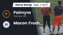 Recap: Palmyra  vs. Macon Frosh 2017