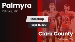 Matchup: Palmyra  vs. Clark County  2017