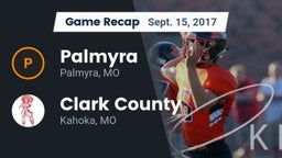 Recap: Palmyra  vs. Clark County  2017