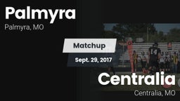 Matchup: Palmyra  vs. Centralia  2017