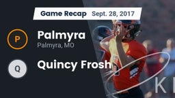 Recap: Palmyra  vs. Quincy Frosh 2017