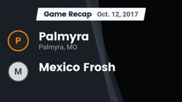 Recap: Palmyra  vs. Mexico Frosh 2017