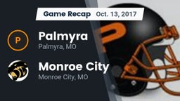Recap: Palmyra  vs. Monroe City  2017