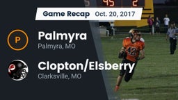Recap: Palmyra  vs. Clopton/Elsberry  2017