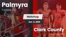 Matchup: Palmyra  vs. Clark County  2018