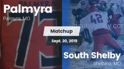 Matchup: Palmyra  vs. South Shelby  2019