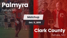Matchup: Palmyra  vs. Clark County  2019